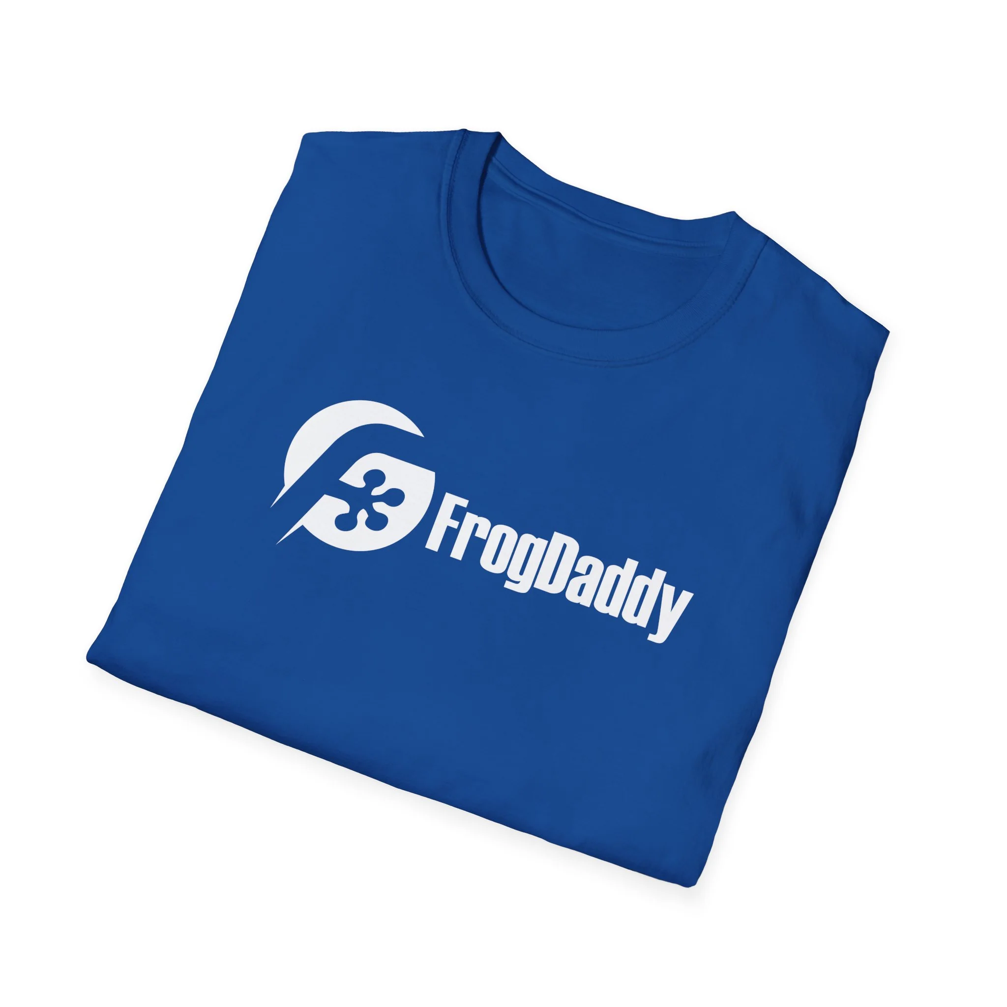 White Logo Unisex Softstyle T-Shirt - Image 42