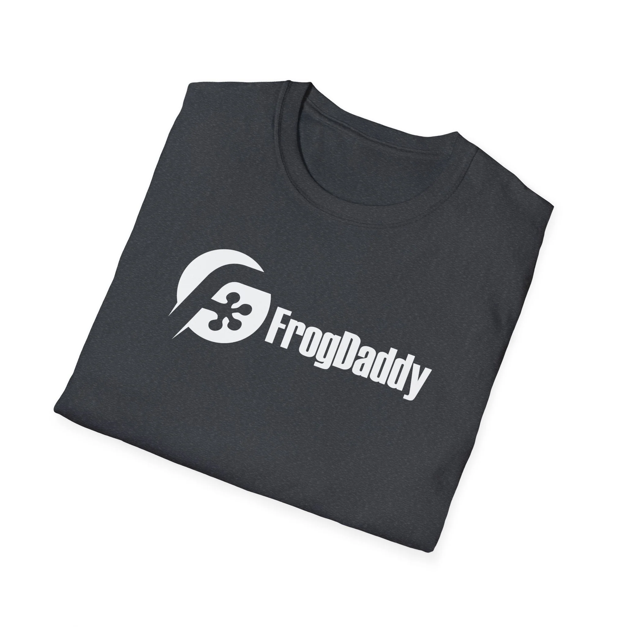 White Logo Unisex Softstyle T-Shirt - Image 47