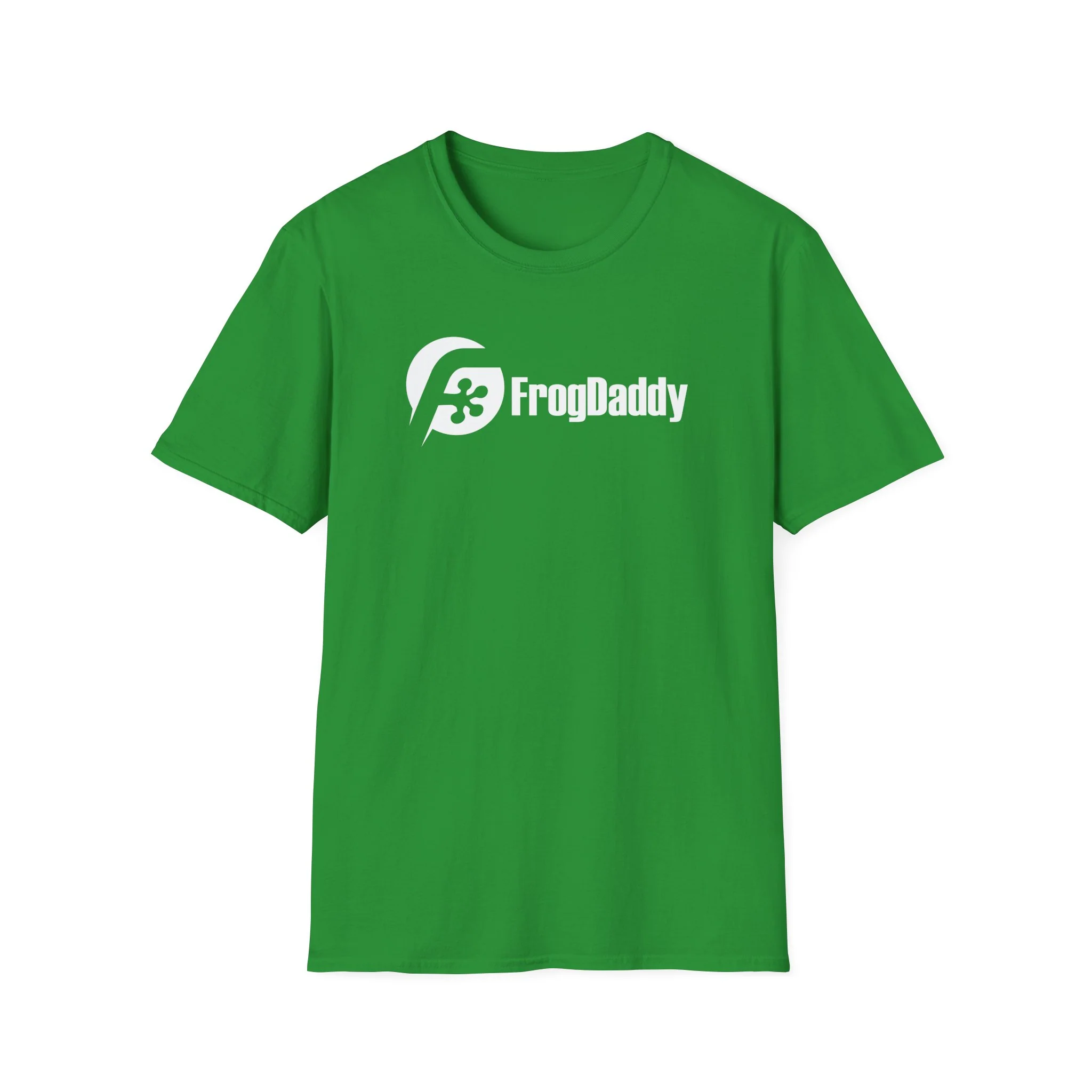 White Logo Unisex Softstyle T-Shirt - Image 5