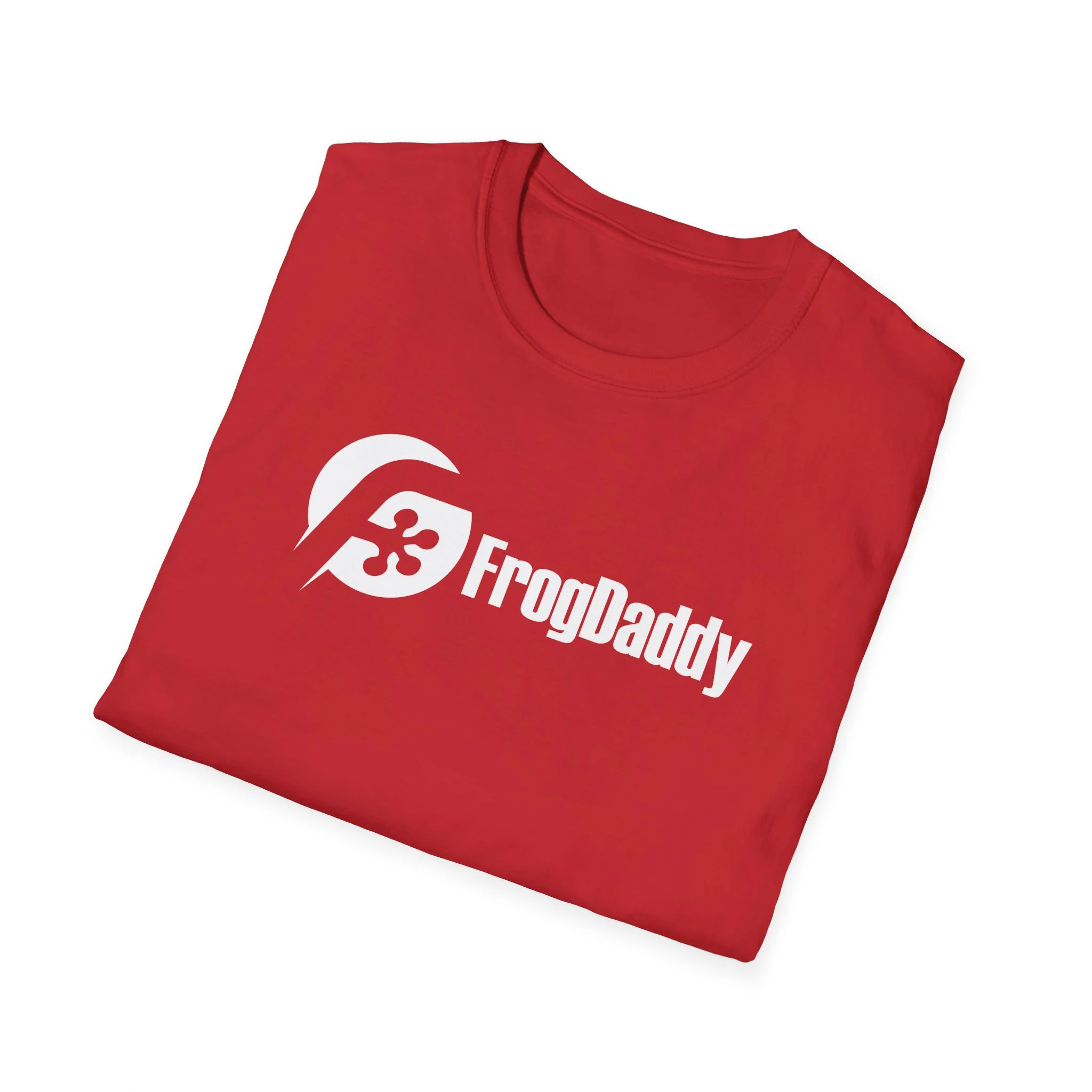 White Logo Unisex Softstyle T-Shirt - Image 52