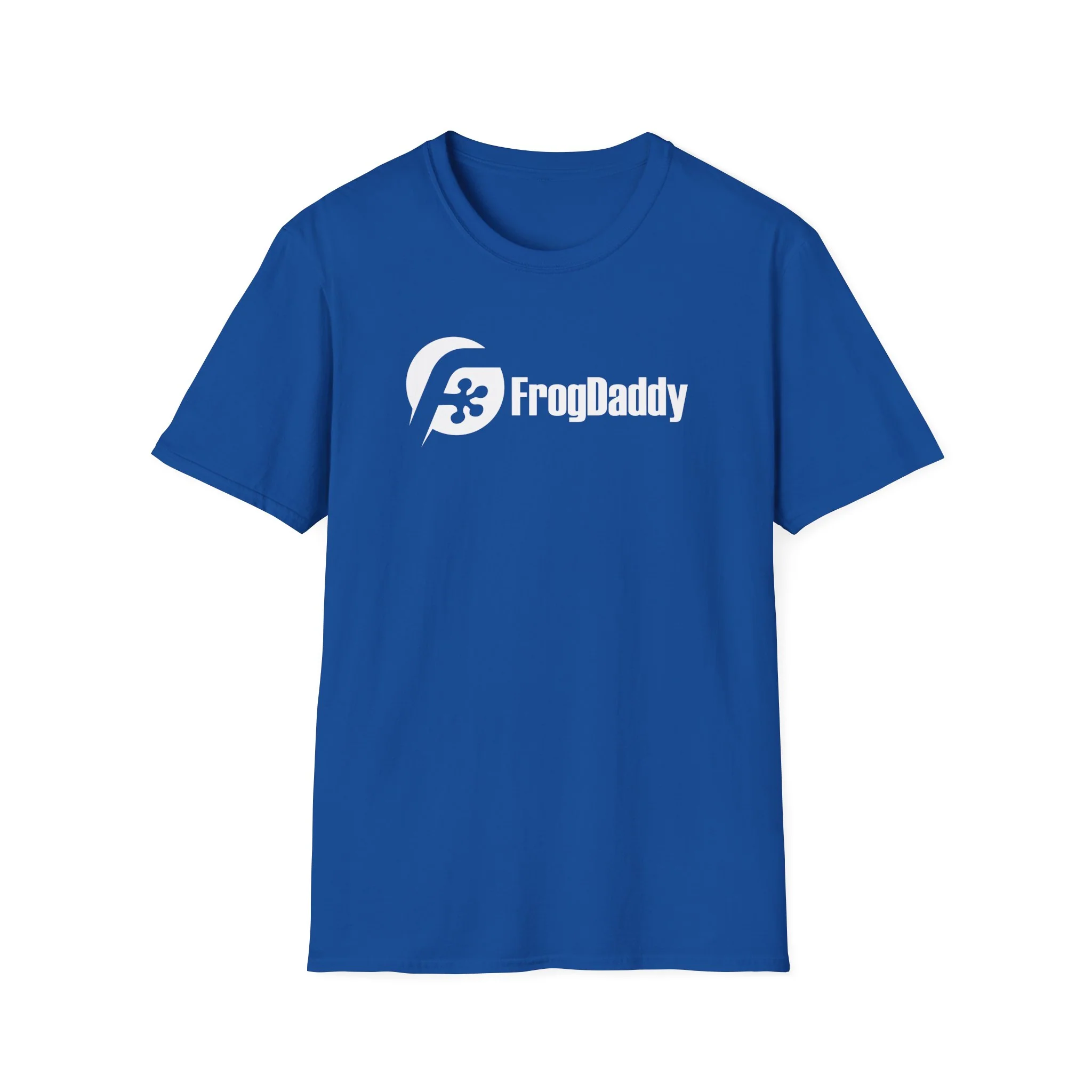 White Logo Unisex Softstyle T-Shirt - Image 7